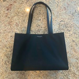 Kate Spade Black Canvas Purse